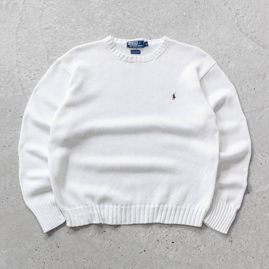 Polo Ralph Lauren Knit Sweater - 90s (L) - AL Vintage