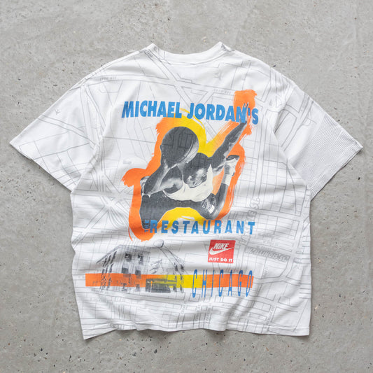 Nike Michael Jordan's Restaurant AOP Tee - 90s (L)