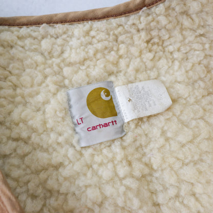 Vintage 70s Carhartt Sherpa Lined Work Vest - L