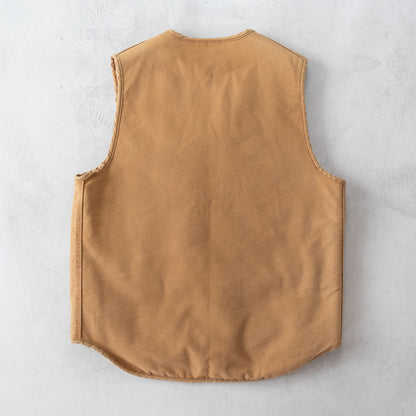 Vintage 70s Carhartt Sherpa Lined Work Vest - L