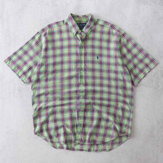 Vintage 90s Polo Ralph Lauren Button Up Shirt - XL