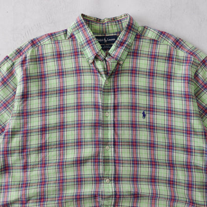 Vintage 90s Polo Ralph Lauren Button Up Shirt - XL