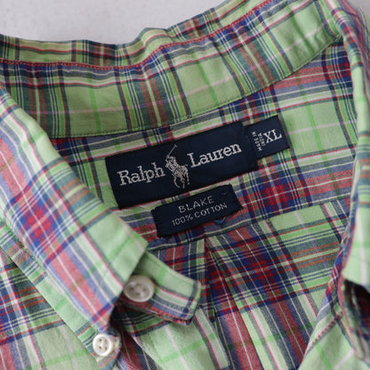 Vintage 90s Polo Ralph Lauren Button Up Shirt - XL