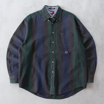 Vintage 90s Tommy Hilfiger Button Up Shirt - L