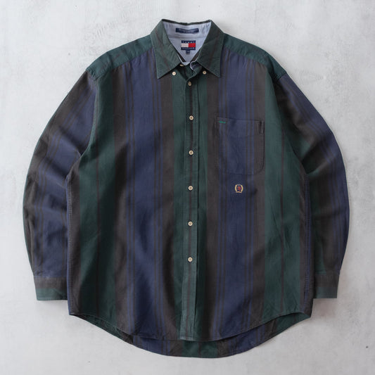 Vintage 90s Tommy Hilfiger Button Up Shirt - L
