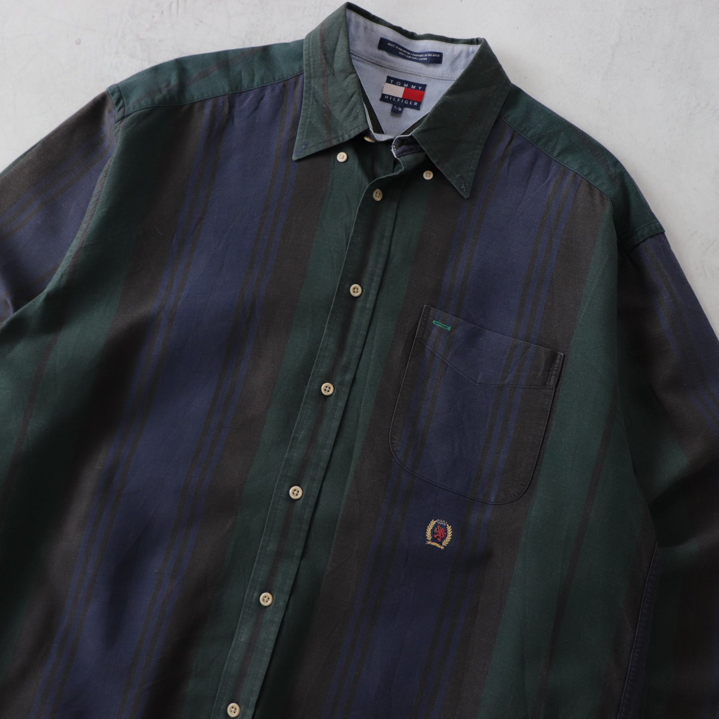 Vintage 90s Tommy Hilfiger Button Up Shirt - L