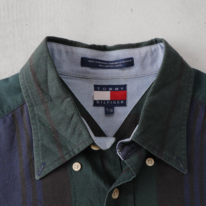 Vintage 90s Tommy Hilfiger Button Up Shirt - L