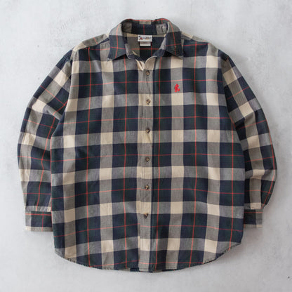 Vintage 90s Mickey Mouse Button Up Shirt - L