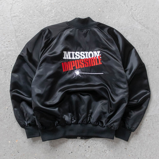 Mission Impossible Cast & Crew Satin Bomber Jacket - 1988 (XL)