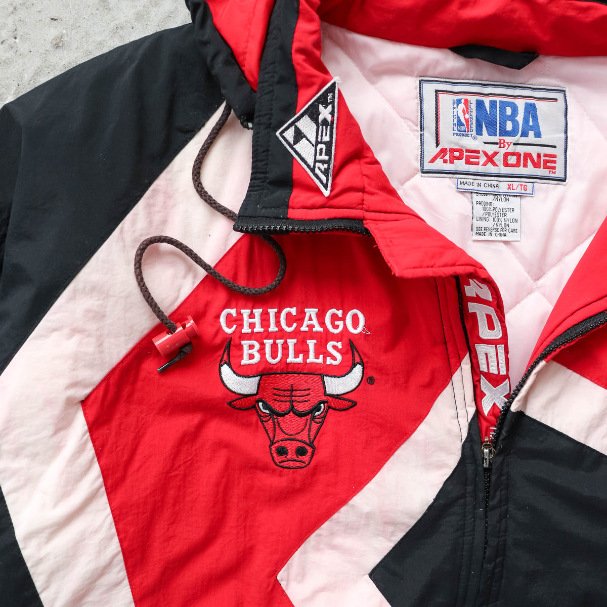 Chicago Bulls NBA Starter Apex One Puffer Jacket - 90s (XL)