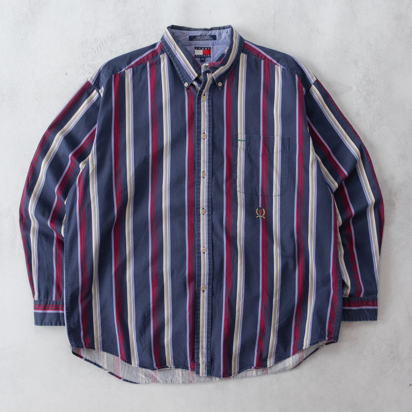 Vintage 90s Tommy Hilfiger Button Up Shirt - XL