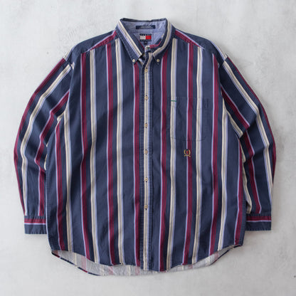 Vintage 90s Tommy Hilfiger Button Up Shirt - XL