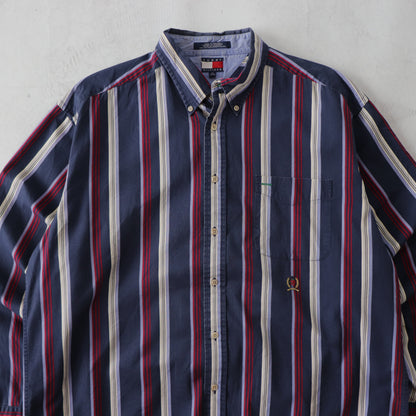 Vintage 90s Tommy Hilfiger Button Up Shirt - XL