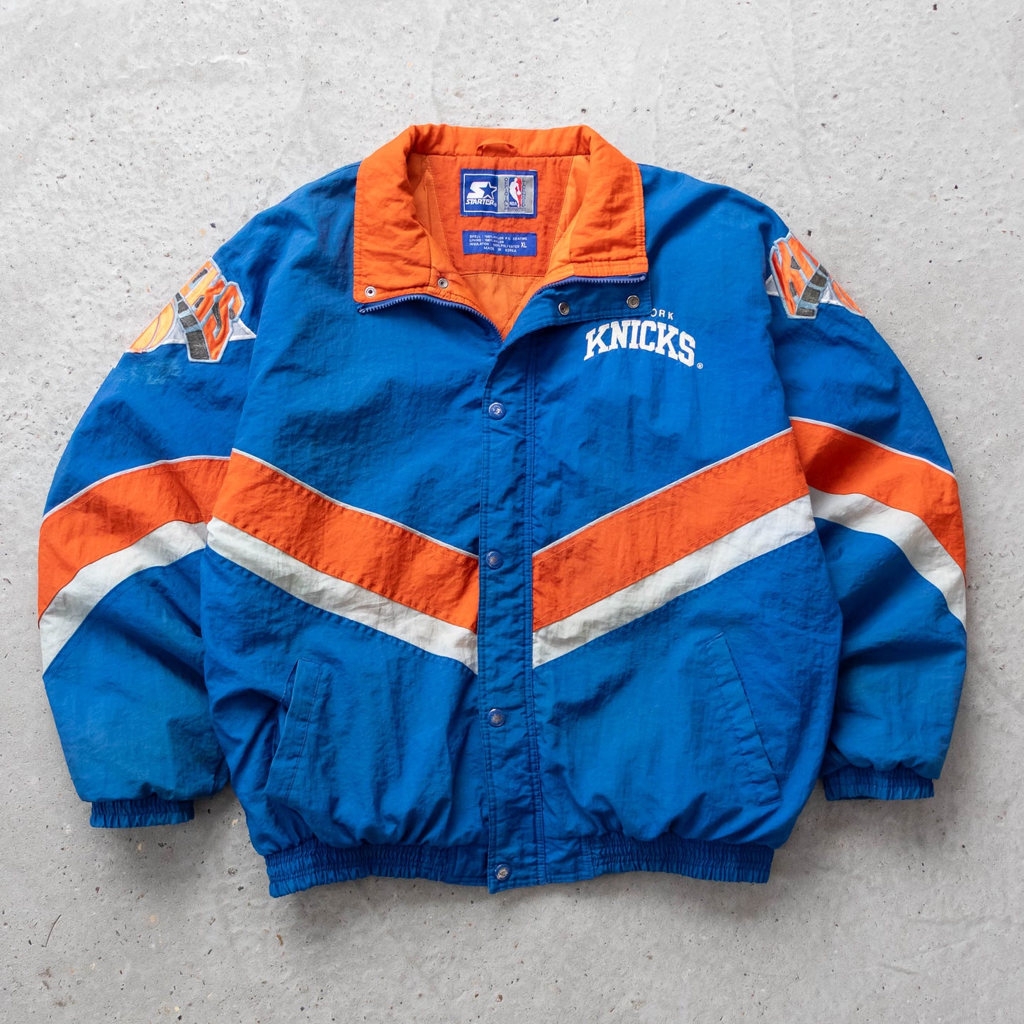 New York Knicks NBA Starter Puffer Jacket - 90s (XL)