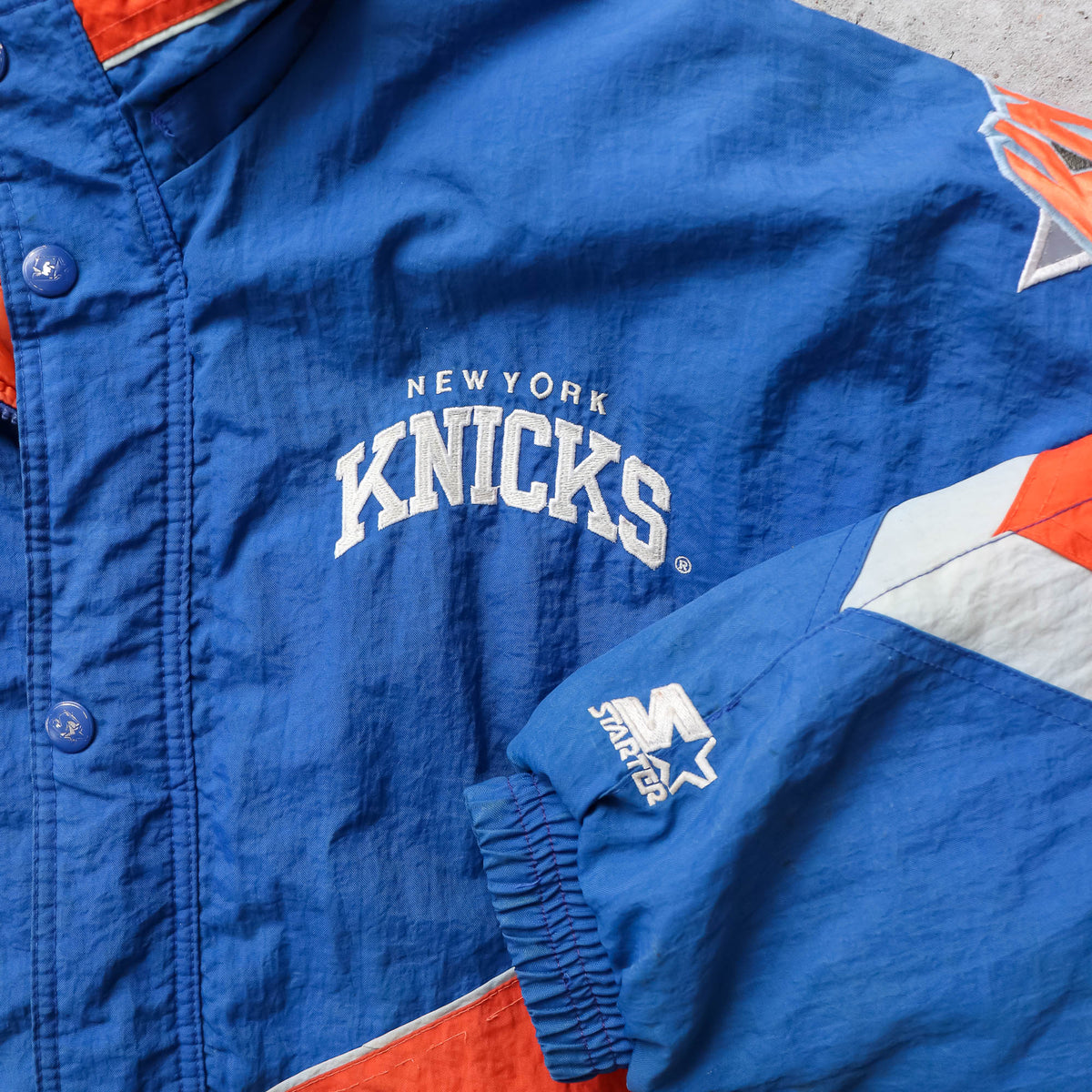 New York Knicks NBA Starter Puffer Jacket - 90s (XL)