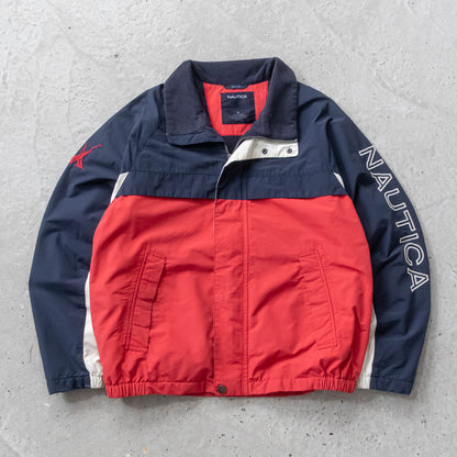 Nautica Spellout Fleece Lined Jacket - 2000s (L)