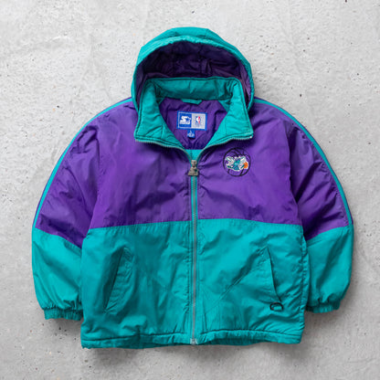 Charlotte Hornets NBA Starter Puffer Jacket - 90s (S)