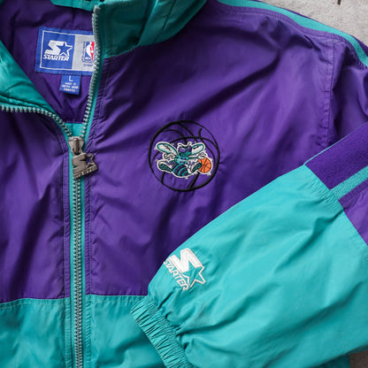 Charlotte Hornets NBA Starter Puffer Jacket - 90s (S)
