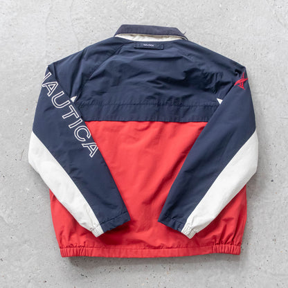 Nautica Spellout Fleece Lined Jacket - 2000s (L)