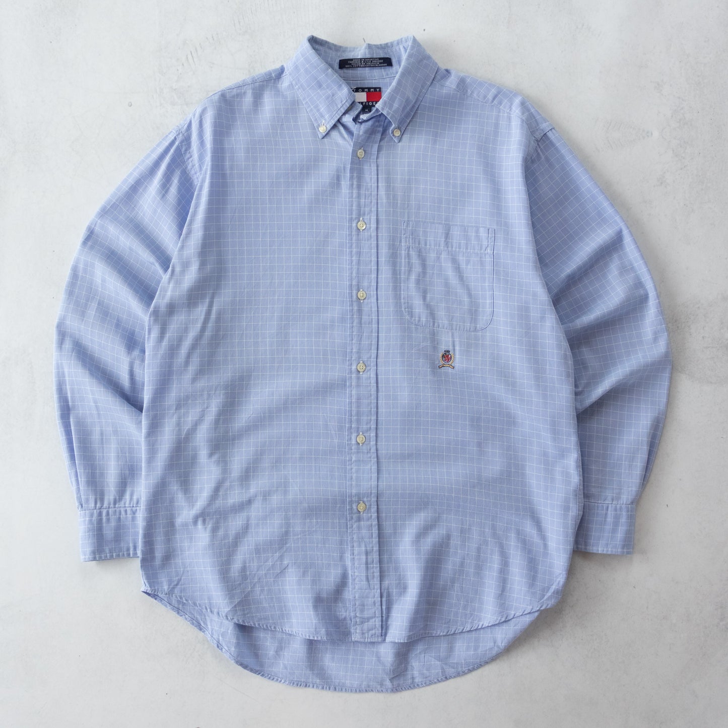 Vintage 90s Tommy Hilfiger Button Up Shirt - M