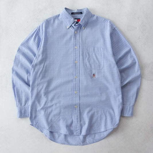 Vintage 90s Tommy Hilfiger Button Up Shirt - M