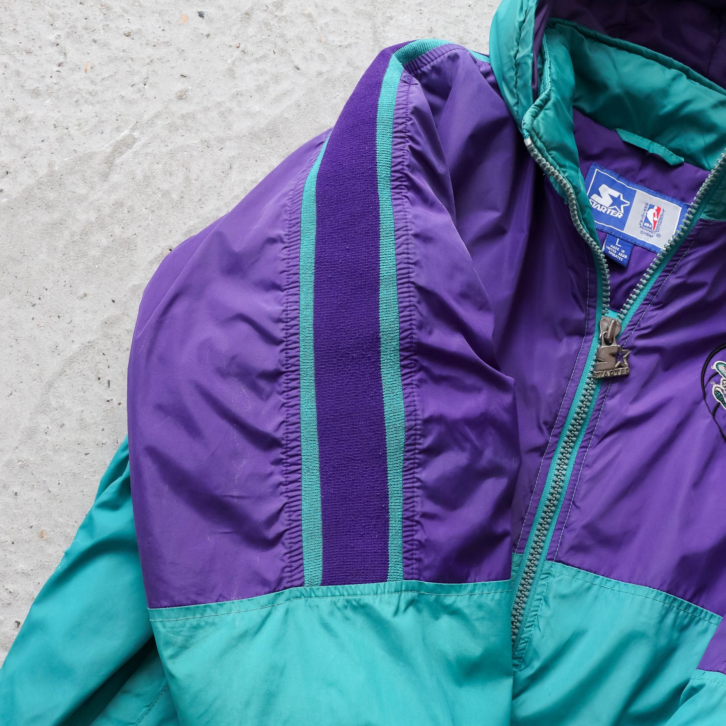 Charlotte Hornets NBA Starter Puffer Jacket - 90s (S)
