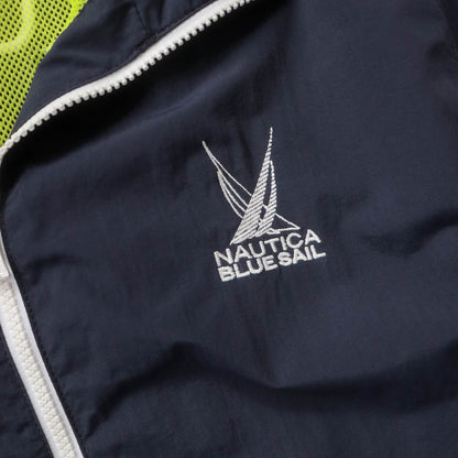 Nautica Blue Sail Windbreaker Jacket - 2000s (M)