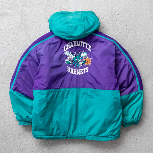 Charlotte Hornets NBA Starter Puffer Jacket - 90s (S)