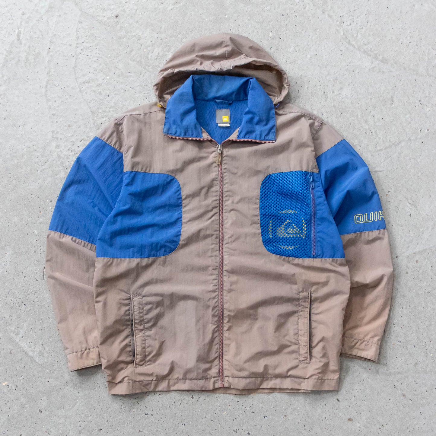 Quiksilver Two-Tone Windbreaker Jacket - 90s (M)