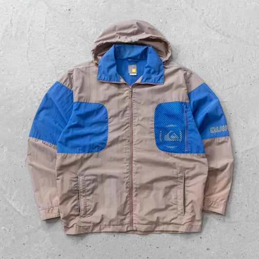 Quiksilver Two-Tone Windbreaker Jacket - 90s (M)