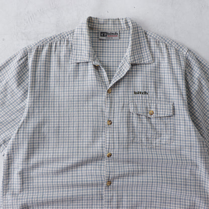 Vintage 90s Bitch Skateboards Button Up Shirt - M