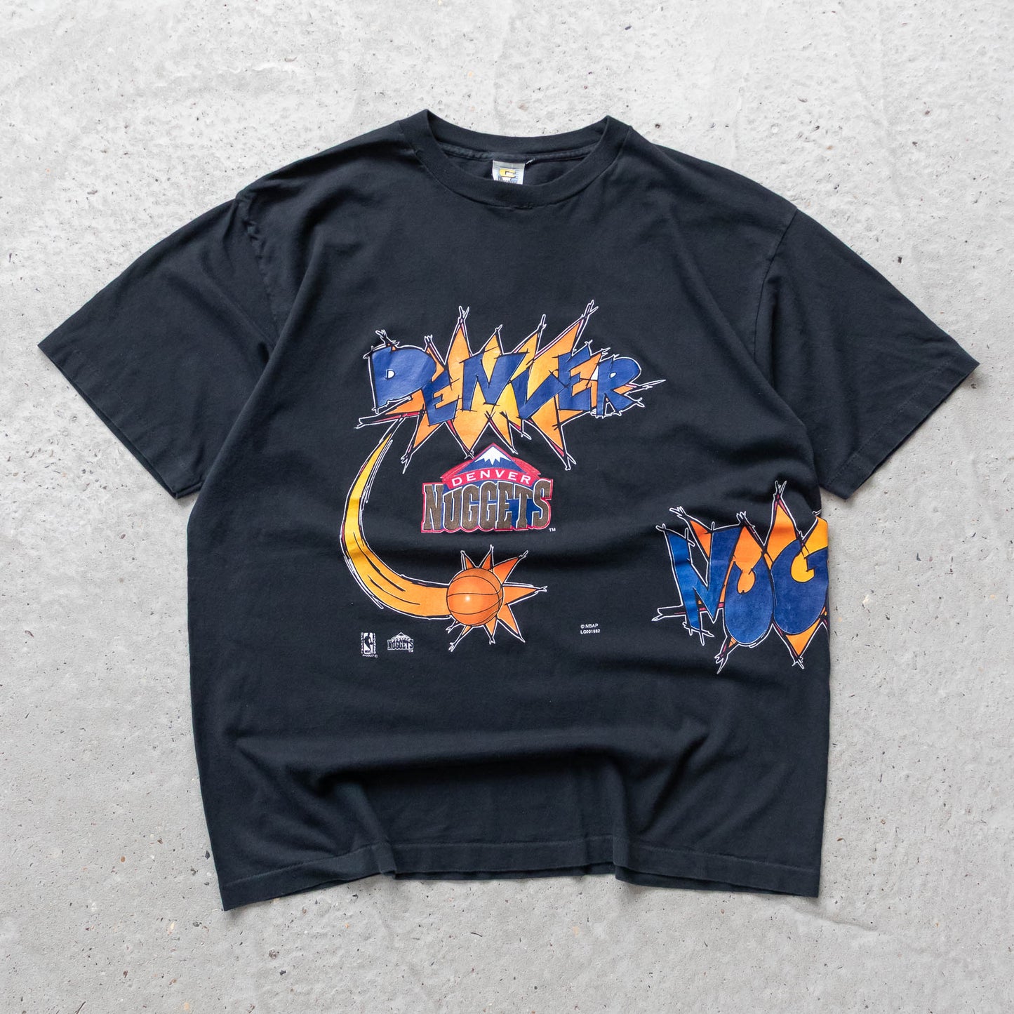 Denver Nuggets Wrap Around NBA Tee - 90s (XL)