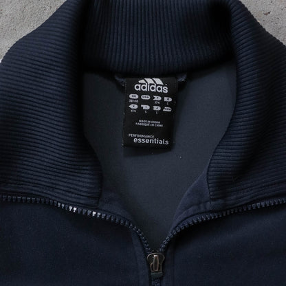 Adidas 3-Stripe Velour Track Jacket - 2000s (L)
