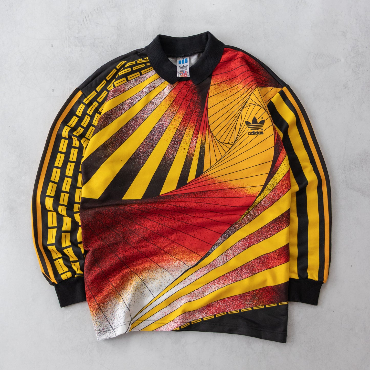 Vintage 1990 West Germany Adidas Football Goalkeeper Jersey - S