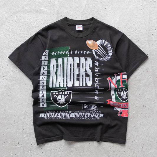 Oakland Raiders Salem AOP NFL Tee - 1992 (L)
