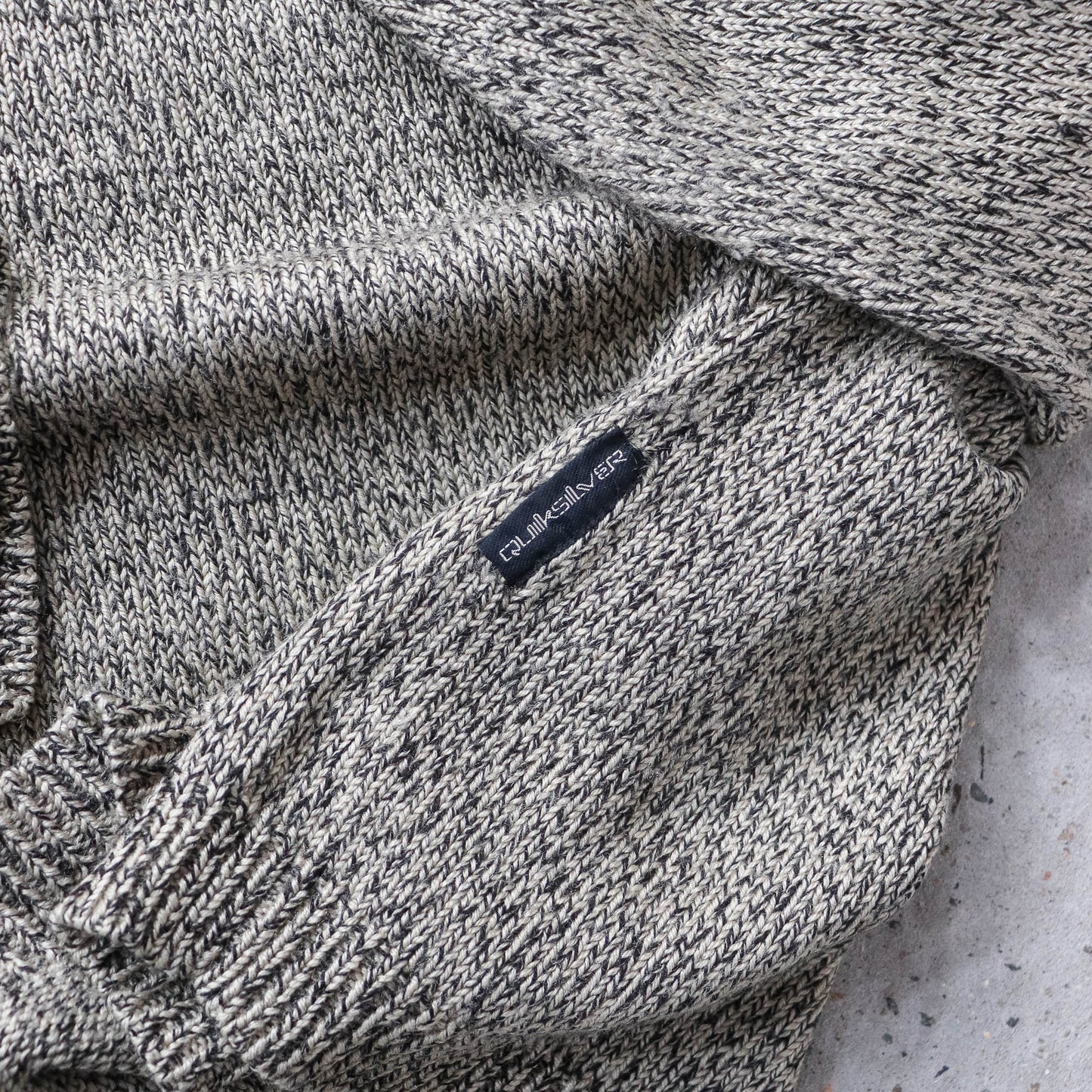 Quiksilver Embroidered Logo Knit Sweater - 90s (XL)