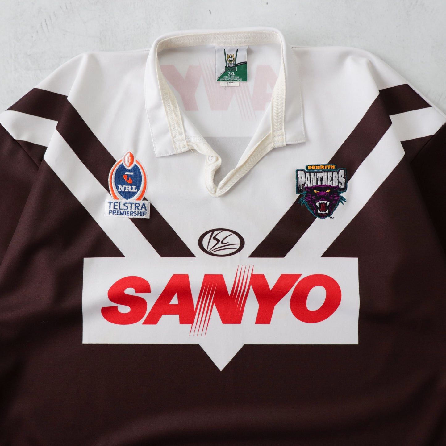 Vintage 2004 Penrith Panthers NRL ISC Rugby Jersey - 3XL