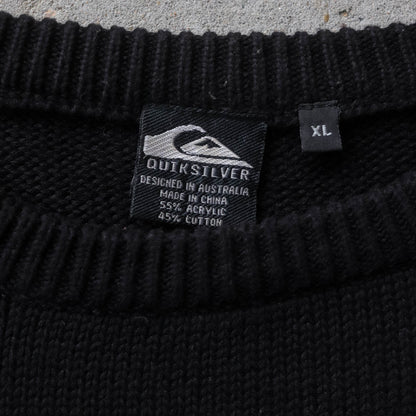 Quiksilver Diamond Knit Sweater - 90s (XL)
