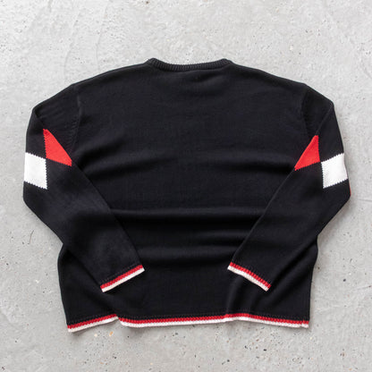 Quiksilver Diamond Knit Sweater - 90s (XL)