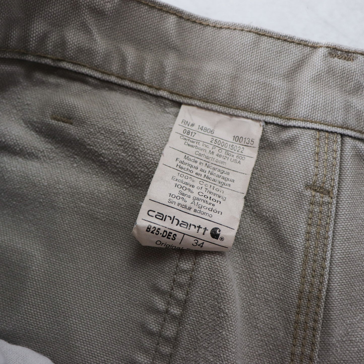 Vintage 2000s Carhartt Carpenter Shorts - 34'