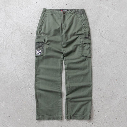 Rip Curl Embroidered Cargo Pants - 2000s (30x30)