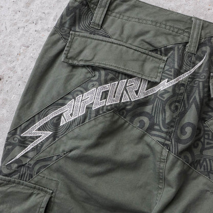 Rip Curl Embroidered Cargo Pants - 2000s (30x30)