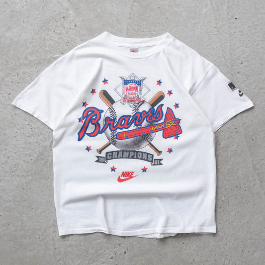 Nike Atlanta Braves MLB World Series Champions Tee - 1991 (L)