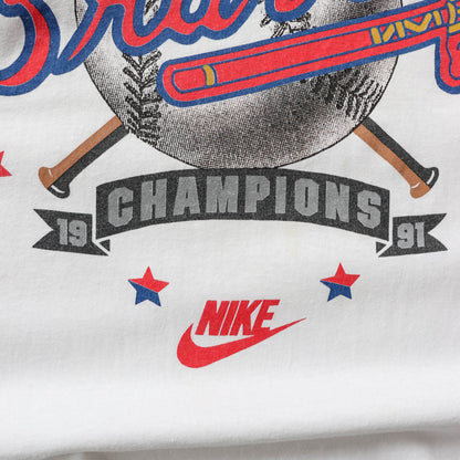 Nike Atlanta Braves MLB World Series Champions Tee - 1991 (L)