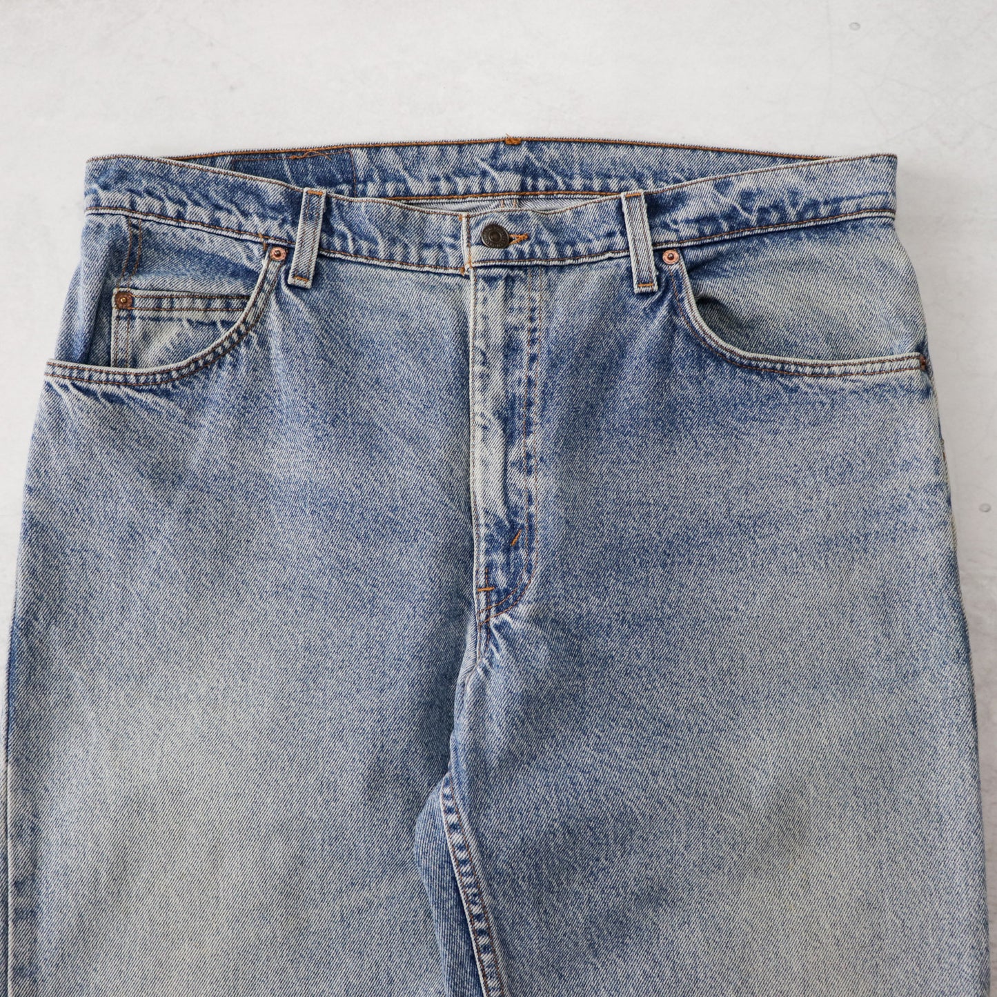 Vintage 80s Levi's 604 Orange Tab Jeans - 36x30