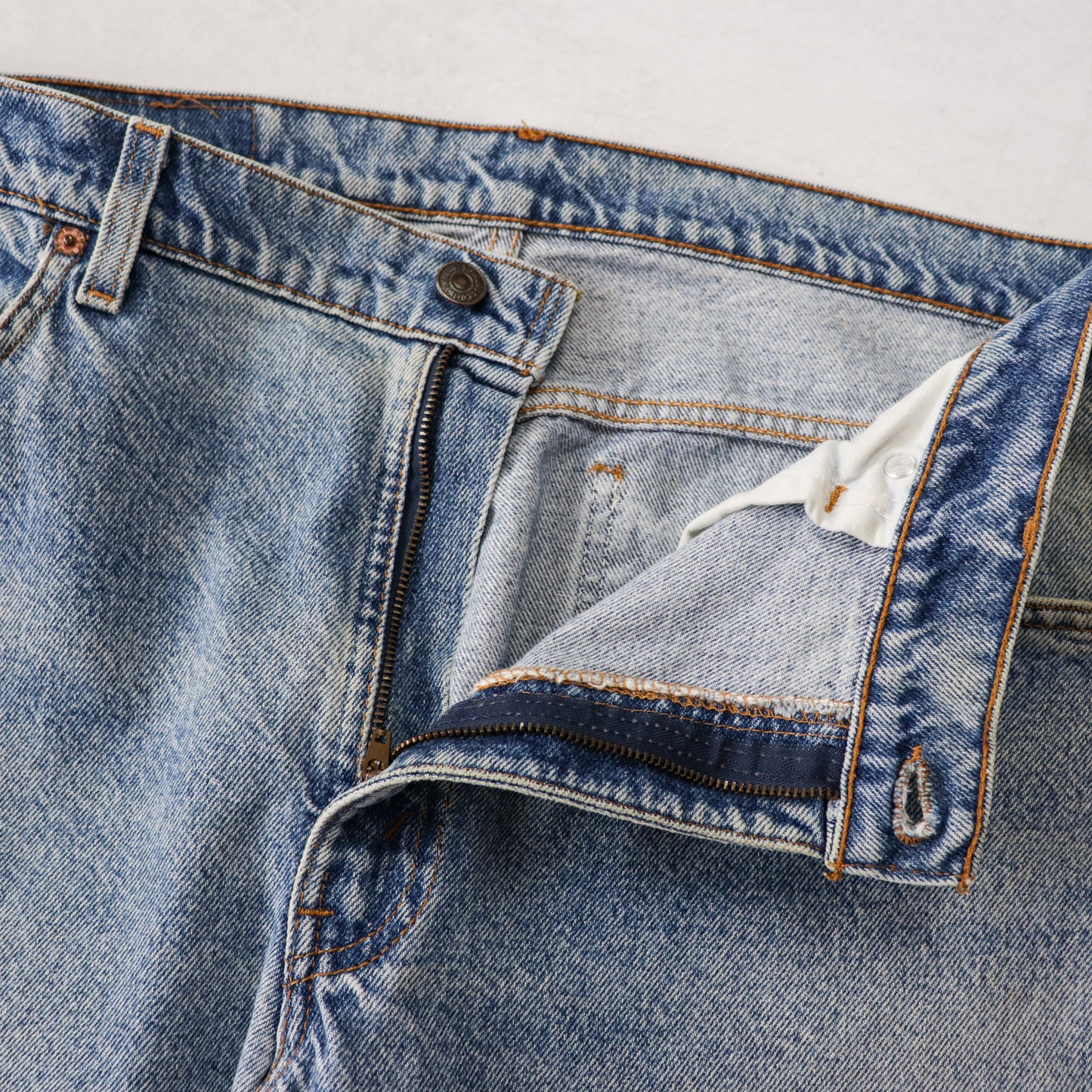 Vintage 80s Levi's 604 Orange Tab Jeans - 36x30