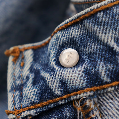 Vintage 80s Levi's 604 Orange Tab Jeans - 36x30