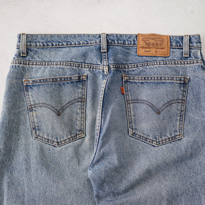 Vintage 80s Levi's 604 Orange Tab Jeans - 36x30