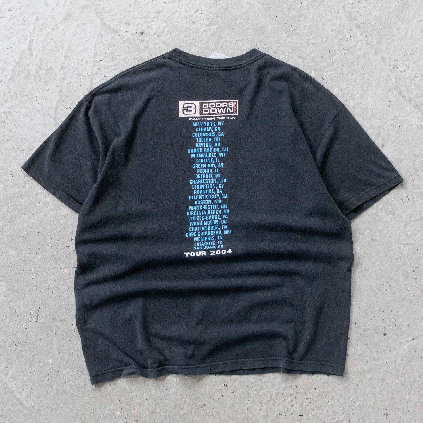 3 Doors Down Away From The Sun Tour Tee - 2004 (XXL)