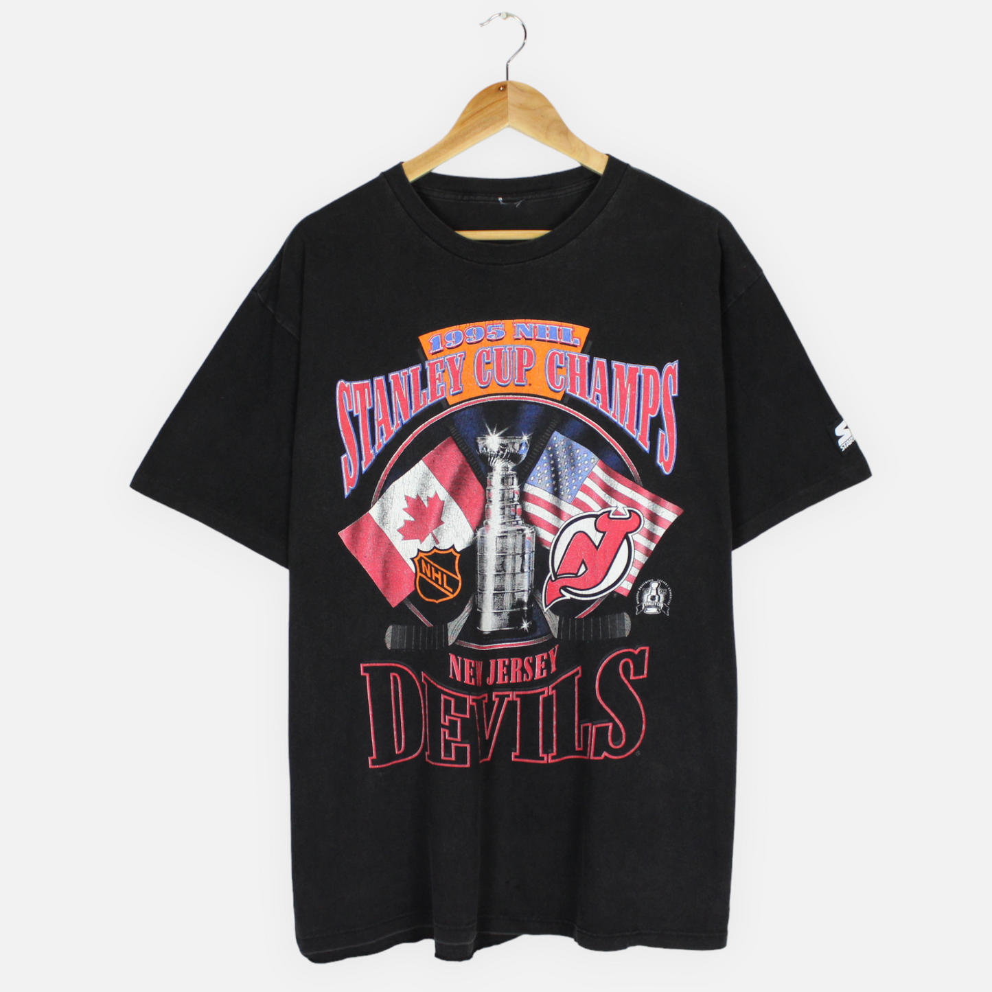 Vintage 1995 New Jersey Devils NHL Tee - XL